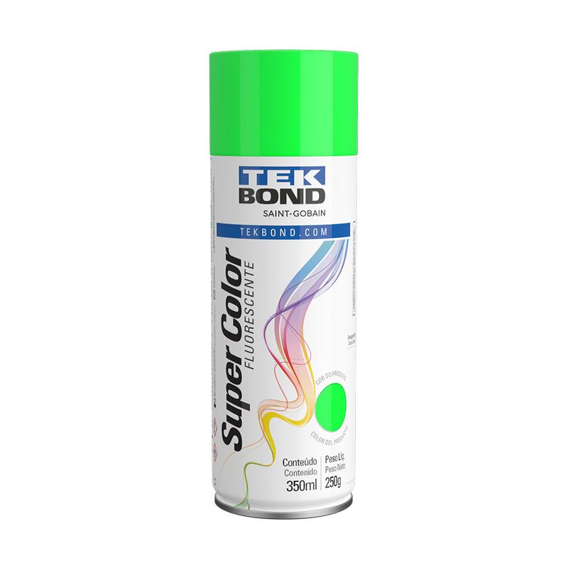 Tinta-Spray-Fluorescente-Verde-350Ml--250G---Tekbond-TB-23211006900