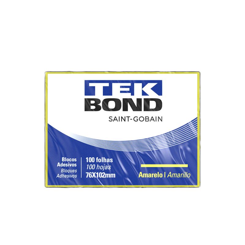 Bloco-De-Notas-Adesivo---76Cm-X-102Cm---Amarelo---100-Folhas---Tekbond-TB-20951020101