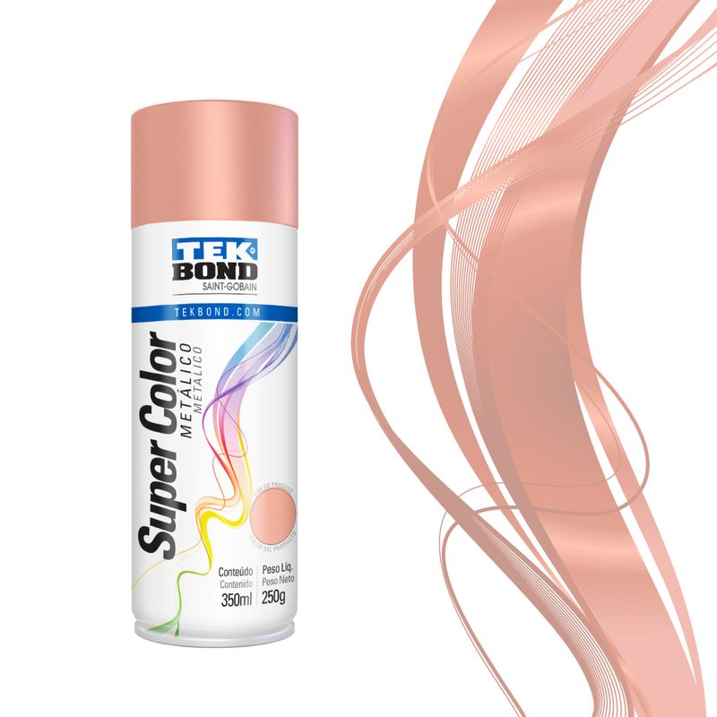Tinta-Spray-Metalico-Rose-Gold-350Ml-250G---Tekbond-TB-23411006900