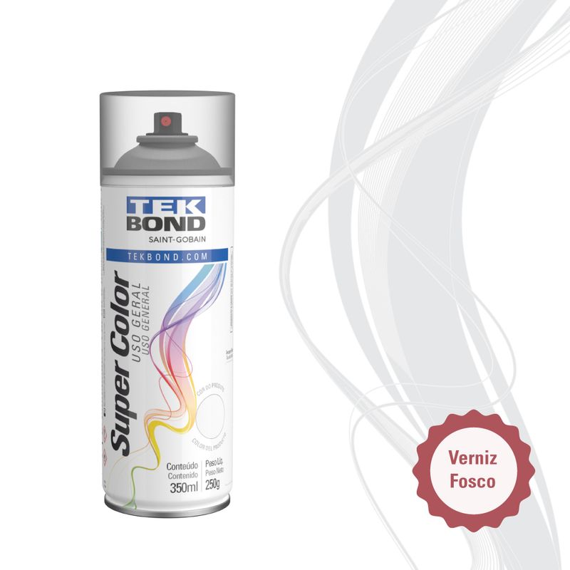 Verniz-Spray-Fosco-Uso-Geral-350ml-250G---Tekbond-TB-23421006900